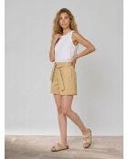 Beigefarbene Shorts von Constance