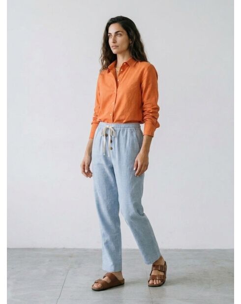 Camisa Dafne naranja