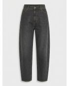 Dunkelgraue Ample Balloon Jeans