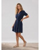 Natasha marineblaues Kleid