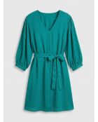 Michaela smaragdgrünes Kleid