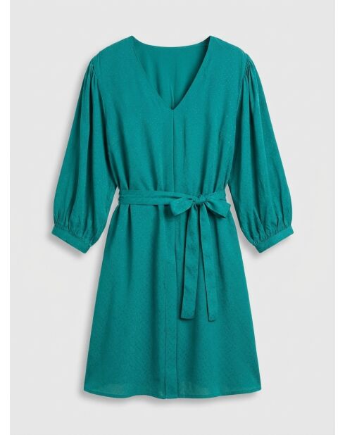 Michaela smaragdgrünes Kleid