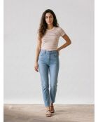 T-Shirt Rib Baby en Coton multicolore