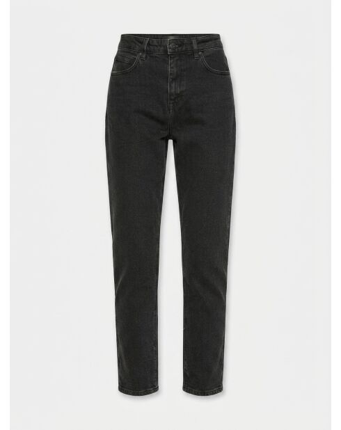 Jean court authentique en coton biologique Slim gris moyen