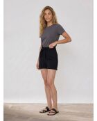 Schwarze Melonenshorts