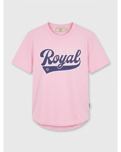 Camiseta estampada rosa Troyal