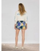 Mehrfarbige Ferring-Shorts mit Batikmuster