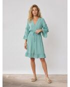 Grünes Amandine Kleid
