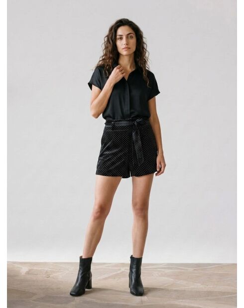 Star Young zwarte korte broek