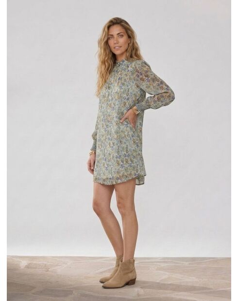 Anderson Kleid mit Strohmuster