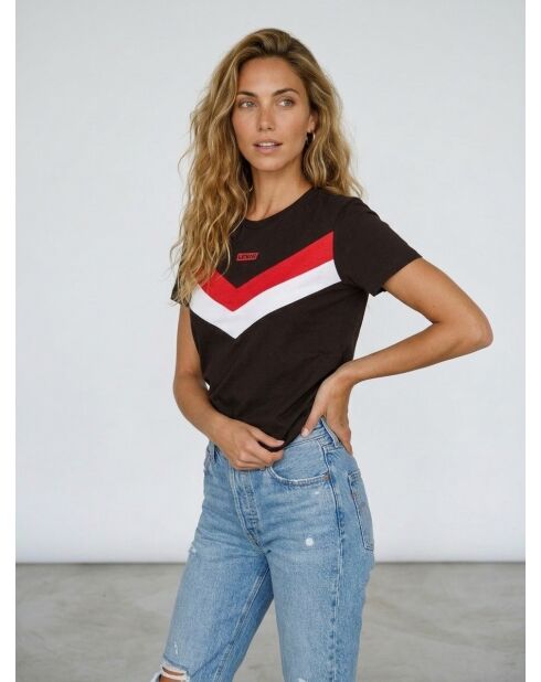Camiseta Florence de algodón negra