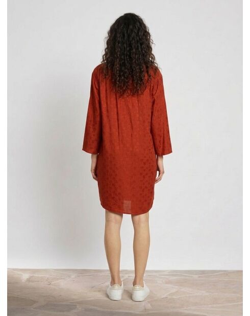Dina Kleid mit Paprikapalmen-Print