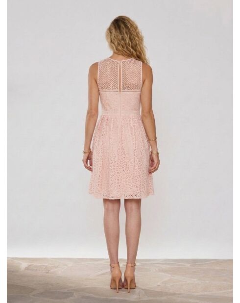 Roze skaterjurk met textuur Dico
