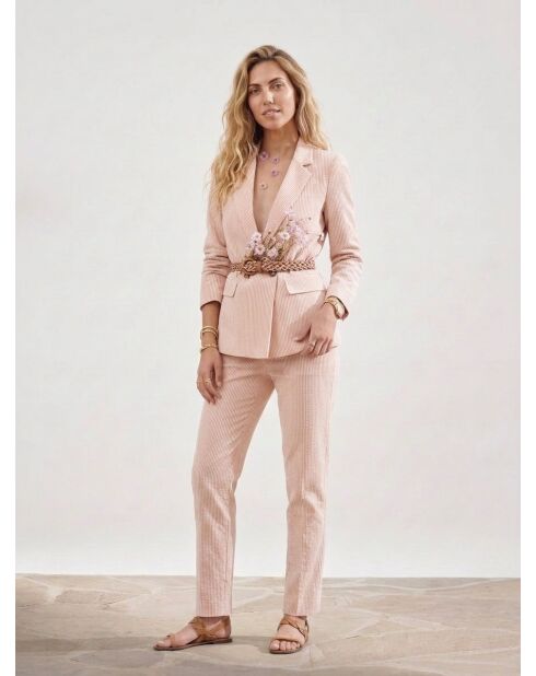 Sandra gefärbter gestreifter Blazer