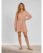 Robe courte Chloé beige
