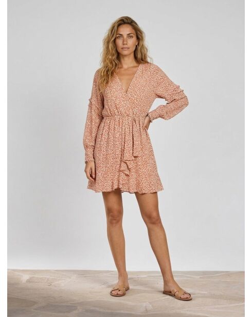 Vestido corto beige Chloé