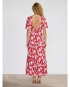 Rotes Otibo-Kleid