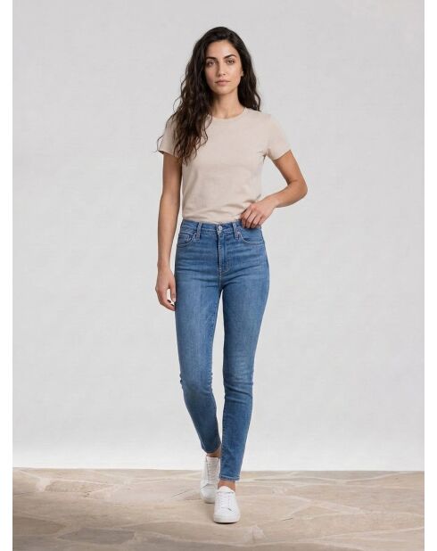 720 Hirise Super Skinny Sculpt Eclips Jeans, blau