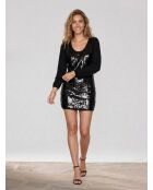 Robe en Laine mélangée Viva noire