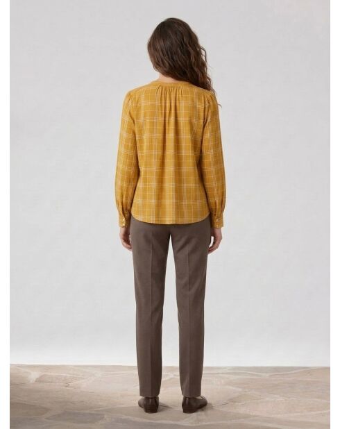 Blusa ocre Albi