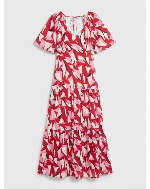 Rotes Otibo-Kleid