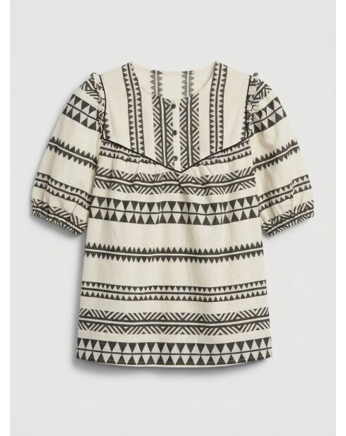 Blusa Tulum en color crudo