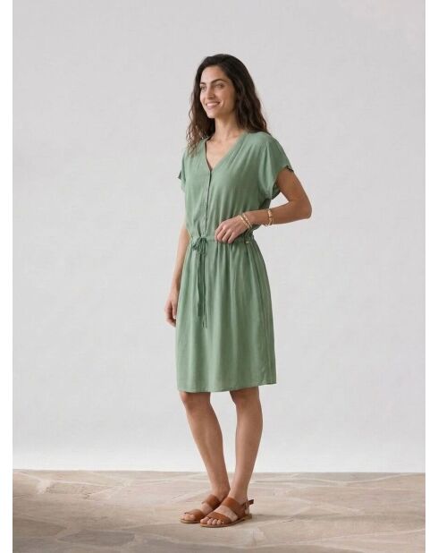 Vestido Dounia almendra
