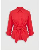 Blouse Soka Rouge