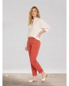 Camicia ampia in tartan multicolore Polly