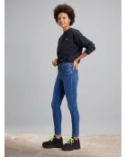 721 High Rise Skinny Bogota blaue Jeans