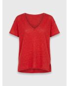 Lorelai rood t-shirt