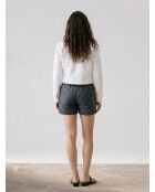 Veste en Jean crop blanche