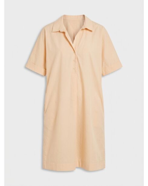 Vestido corto Noa beige