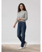 Mittelblaue Boyfriend-Jeans aus 100% Bio-Baumwolle