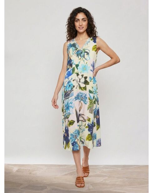 Blaues Academy-Kleid