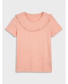 Avril Blush T-Shirt aus Baumwolle