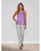 Emilie Uni lila Top