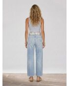 Mittelblaue, lockere Jeans