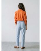 Oranje shirt van Dafne