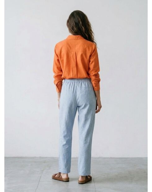 Camisa Dafne naranja