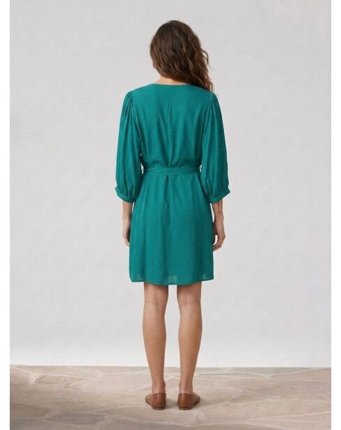 Michaela smaragdgrünes Kleid