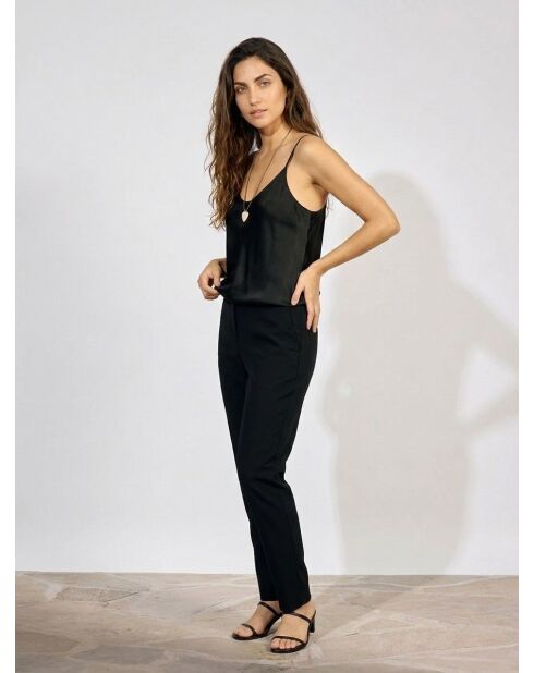 Schwarzes Top Cindy