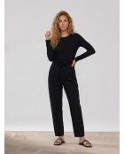 Jeans larghi neri James