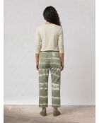 Gabardine Stretch Tanker cargobroek type & dye safari/ecru