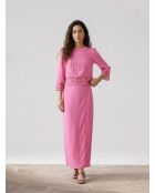 Rosafarbene Bluse Tevy