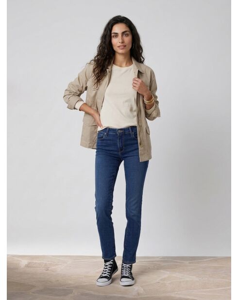 712 Slim blaue Jeans