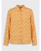 Lana-Shirt mit Sonnenblumenblüten