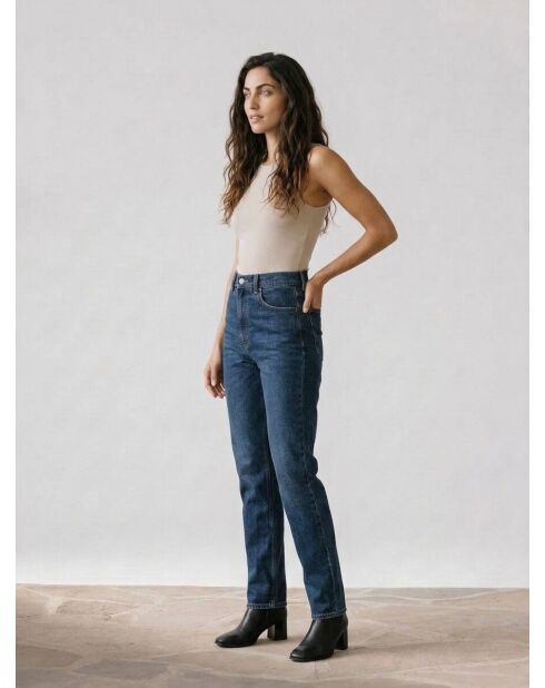 Sonoma Hills Sonoma Hills blauwe hoge slanke rechte jeans uit de jaren 70