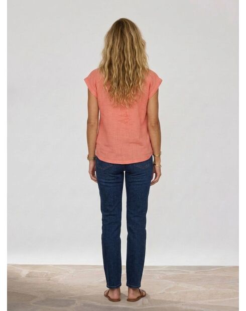 Camisa coral Teala