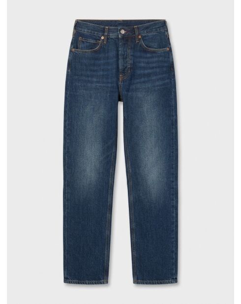 Mittelblaue Boyfriend-Jeans aus 100% Bio-Baumwolle